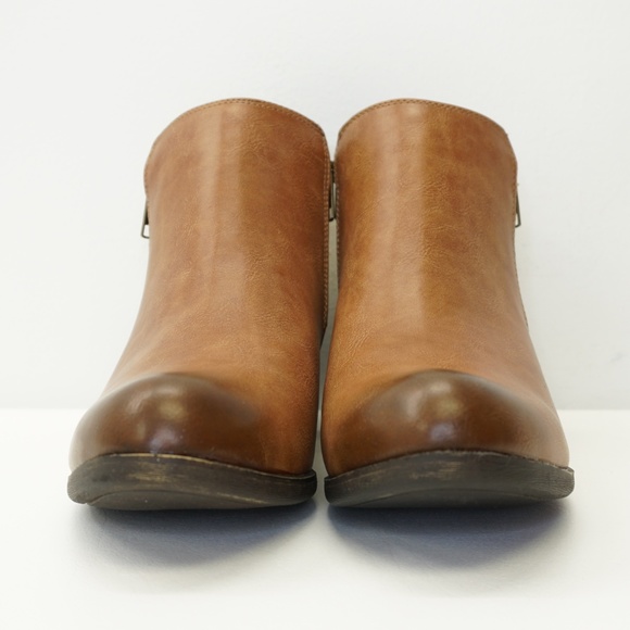 New @titude Ankle Boot Bootie Chestnut Brown 9.5 - Picture 3 of 8